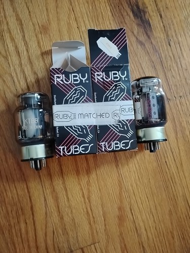 Ruby kt88c matched pair - kt88c,