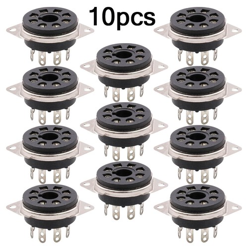 10pcs 8pin bakelite octal - 8pin,