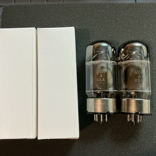 Nice 6550a tubes matched - nice,